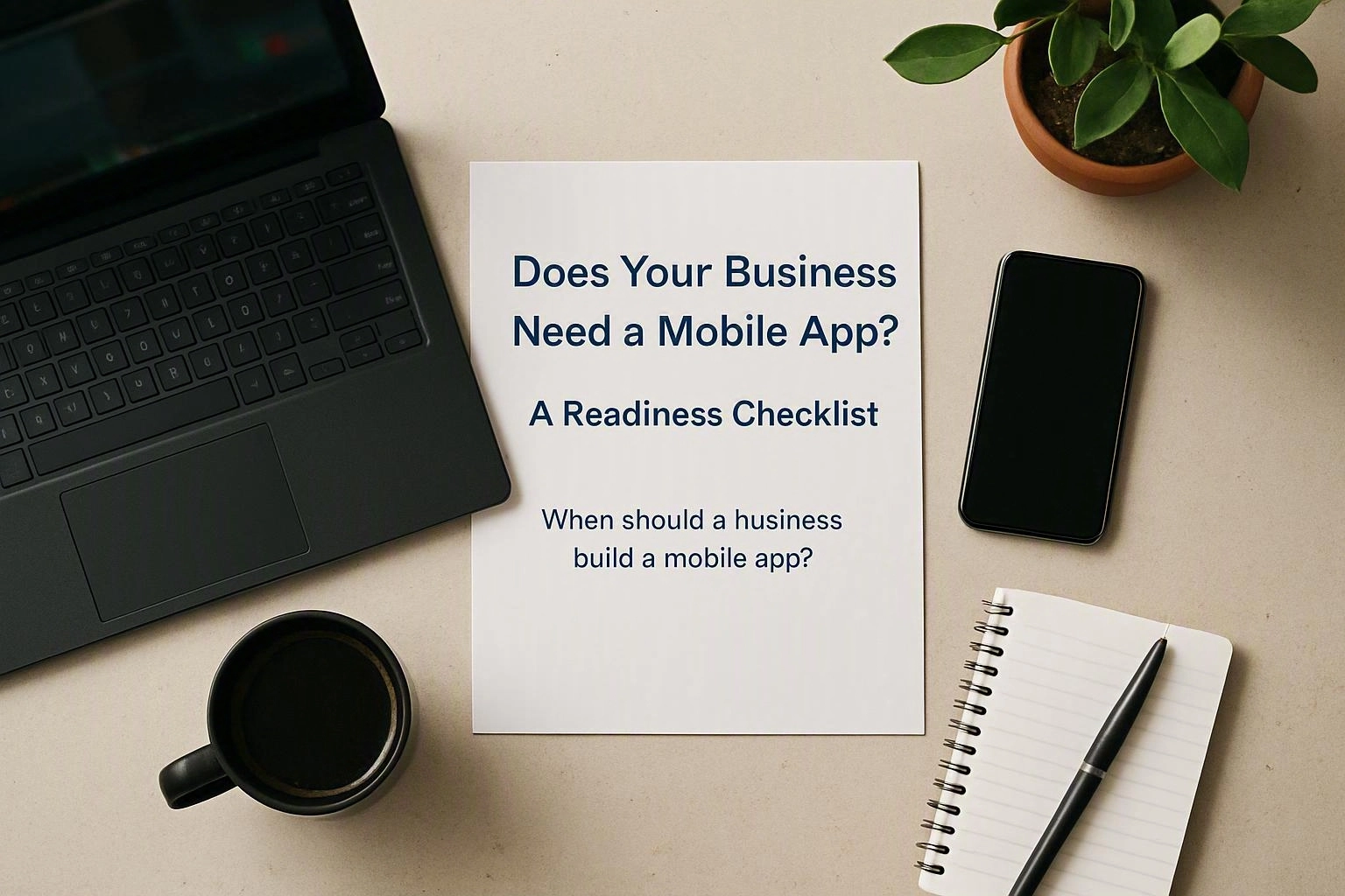 Does Your Business Need a Mobile App? A Readiness Checklist