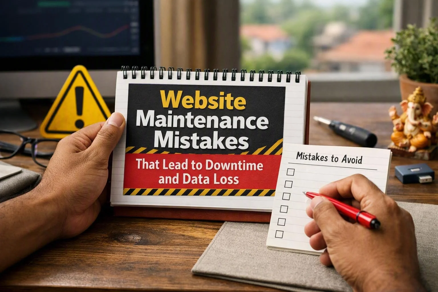 Website Maintenance Mistakes That Lead to Downtime and Data Loss