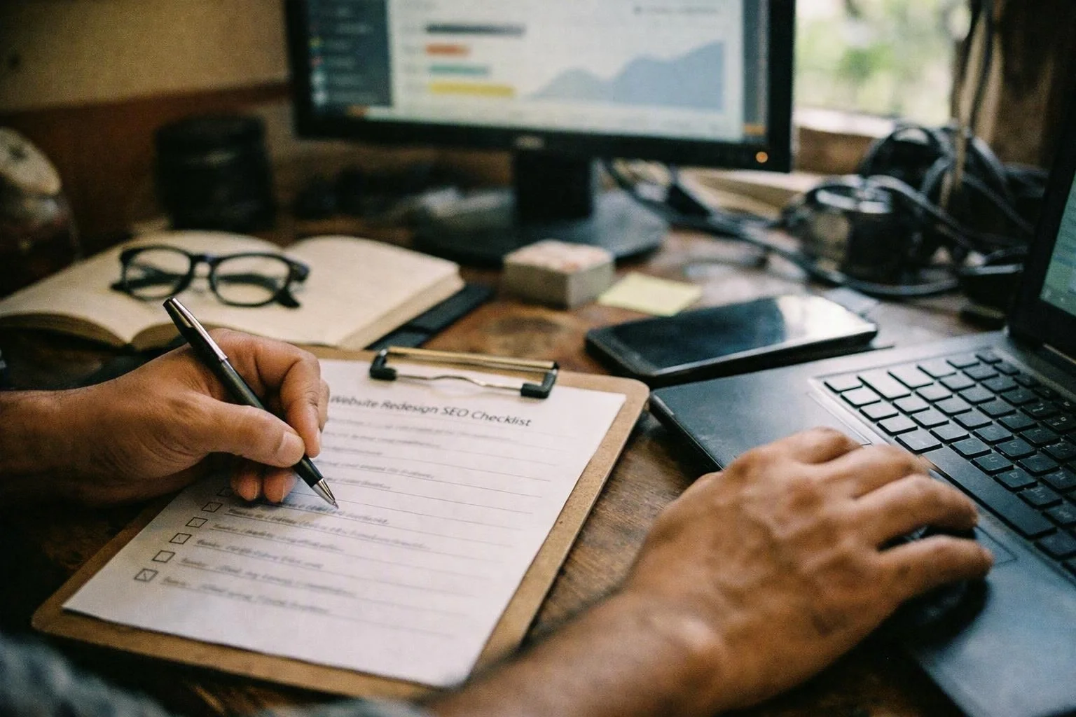 website redesign seo checklist how to avoid losing search